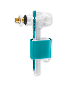 GRIFO CISTERNA WC DRENA ENTRADA LATERAL ROSCA LATÓN ⅜" TEMPORIZADO 5S. ECOFLOAT