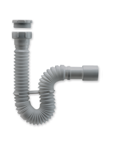 SIFÓN EXTENSIBLE 1" ½ Ø32-40MM. CON ADAPTADOR 1”¼